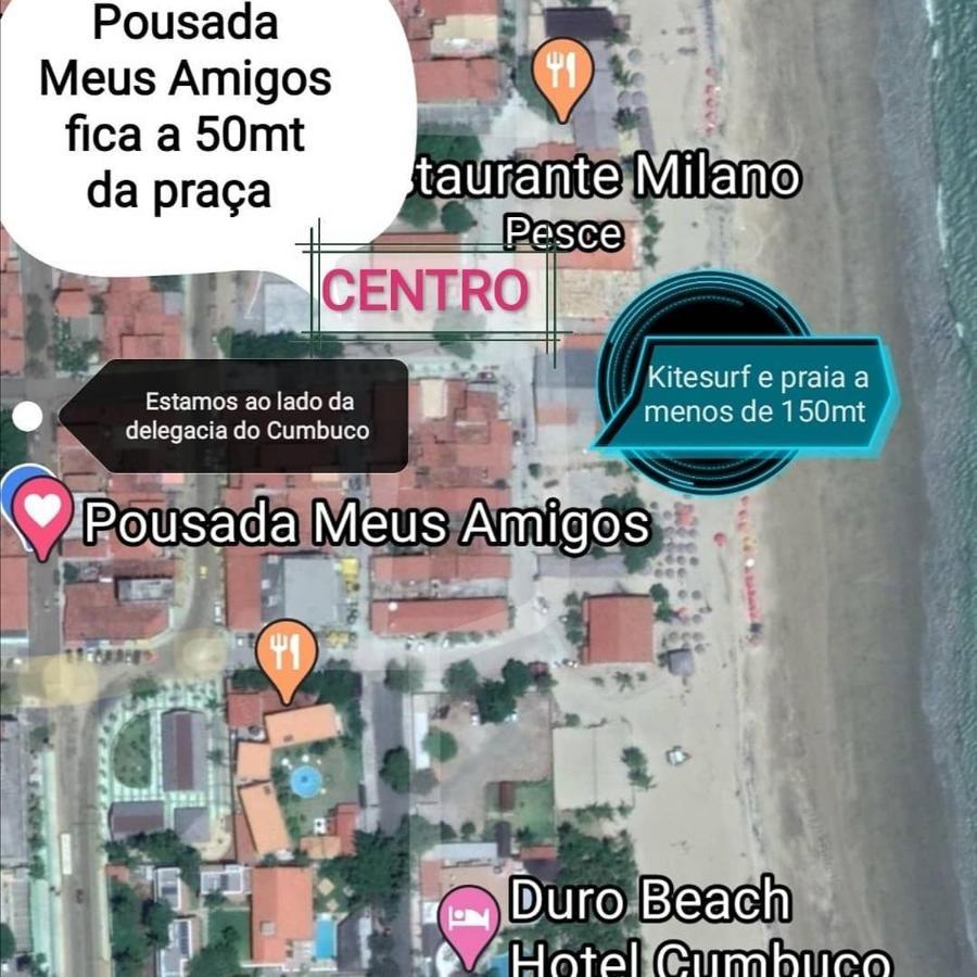 ホテル Casa Meus Amigos Kitesurf In The Center Of クムブコ エクステリア 写真